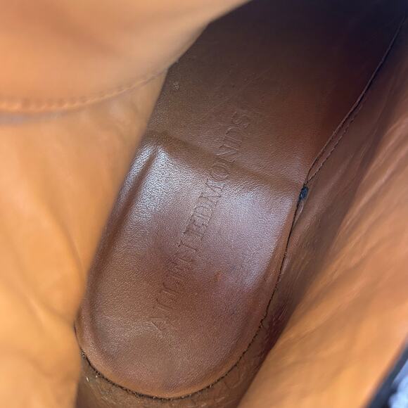 Allen Edmonds Men’s Park City Cap Toe Tan Nubuck Suede Lace Up Boots 11 Camel - Picture 11 of 12